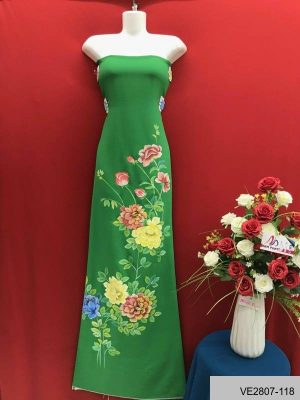 vai ao dai ve hoa (5)